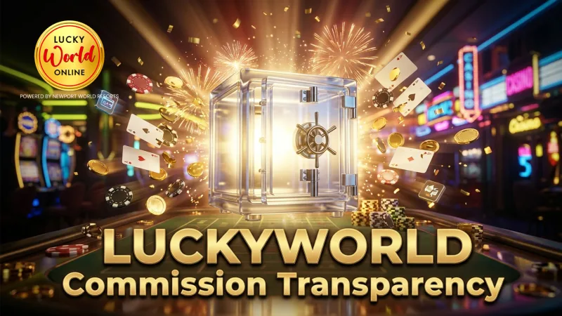 LUCKYWORLD shows accurate commission and payout details