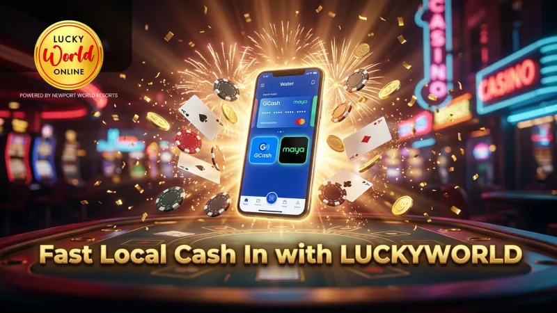 Local e-wallets like GCash and Maya enable fast cash-in options