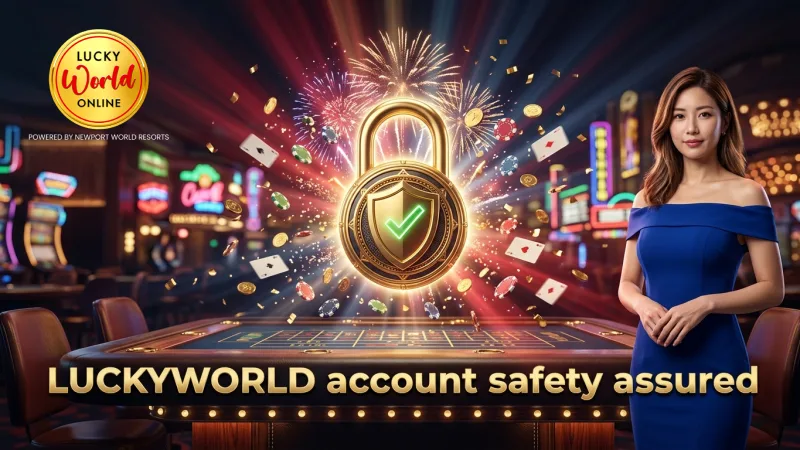 LUCKYWORLD’s security protects your account and funds