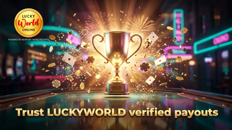 Verified payouts and fairness reinforce trust in LUCKYWORLD slots