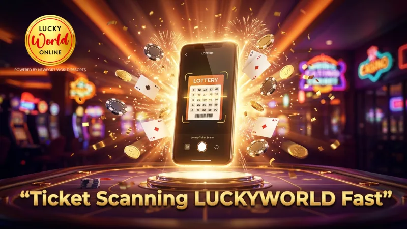Mobile ticket scanning speeds verification with LUCKYWORLD
