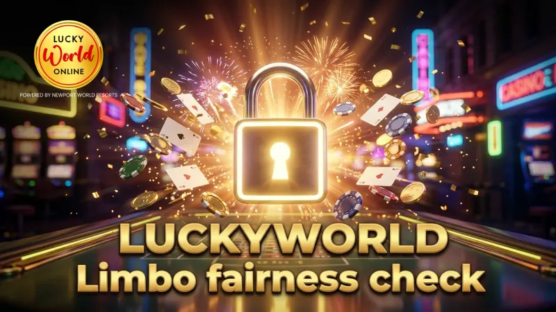 Cryptographic hash verification securing LUCKYWORLD Limbo fairness