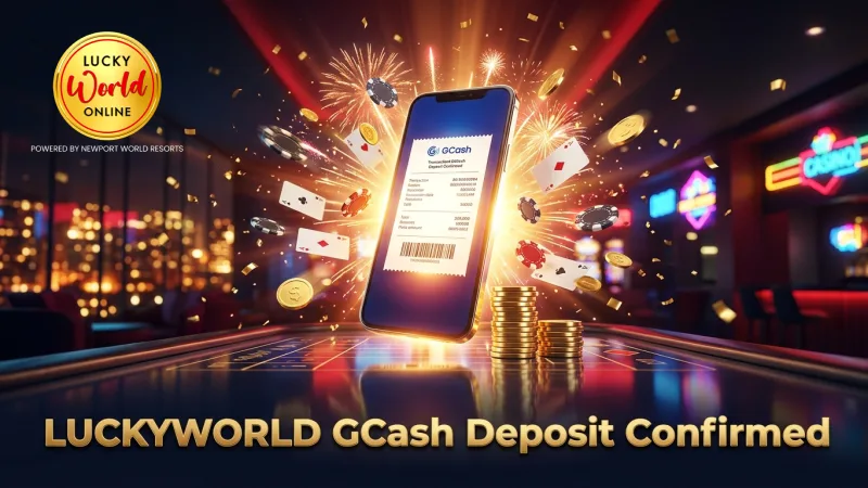 GCash deposit confirmation screen with transaction details