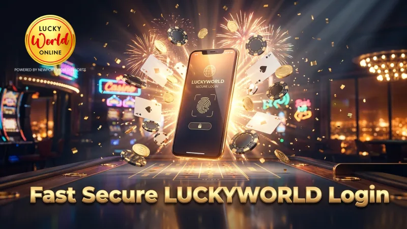 Mobile login process on luckyworld1.net simplified now