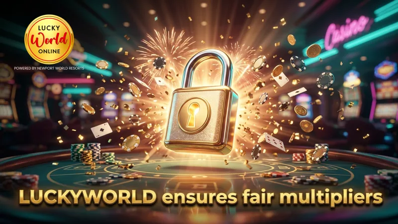 Certified RNG verification supports fair multiplier selections.