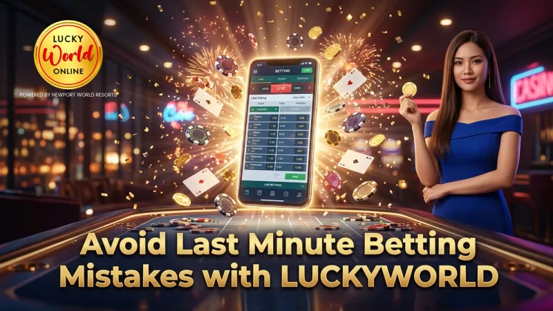 LUCKYWORLD highlights risks in chasing last-minute betting lines