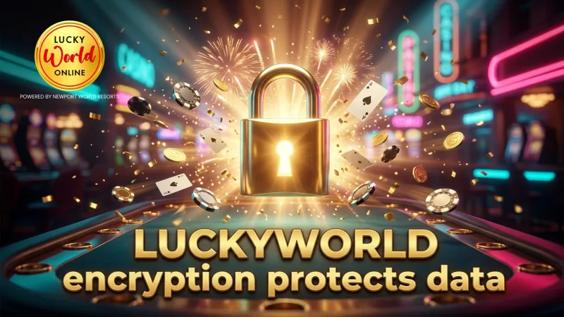 LUCKYWORLD’s encryption safeguards sensitive player data