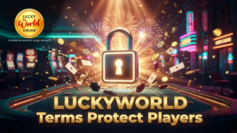 Clear terms protect your gaming experience at LUCKYWORLD