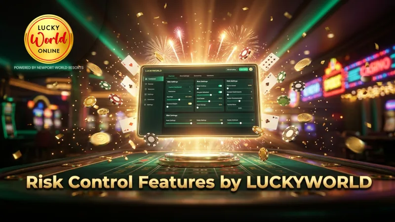 LUCKYWORLD’s risk settings tailor gameplay to your style