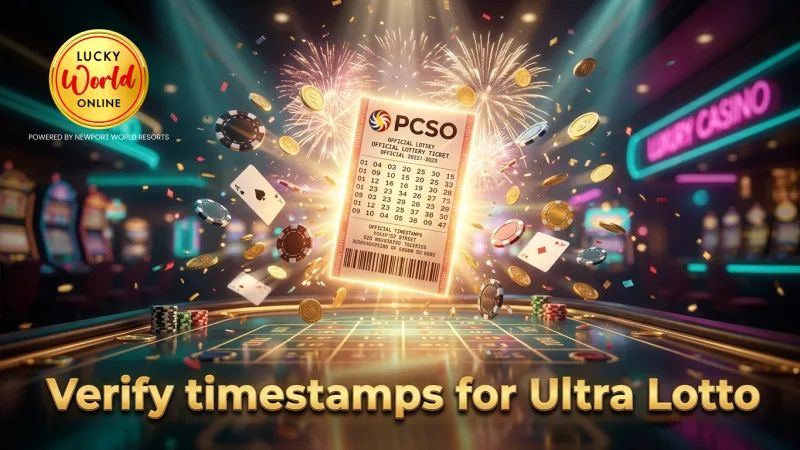 Verifying timestamps helps avoid confusion and scams in Ultra Lotto